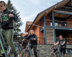 Wypożyczenie rowerów na Mazurach w Ośrodku Róża Wiatrów Wypożyczenie rowerów Mazury