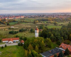 widok Ośrodek Róża Wiatrów