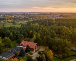 widok Ośrodek Róża Wiatrów