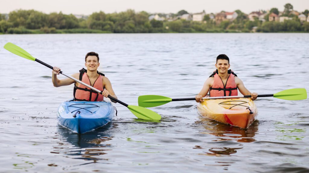 Spływ kajakowy rzeką Sapina na Mazurach